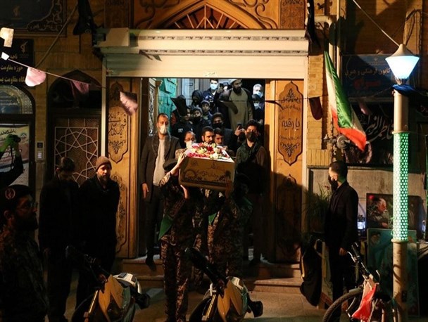 مشهدالرضا میزبان پیکر مطهر شهدا شد
