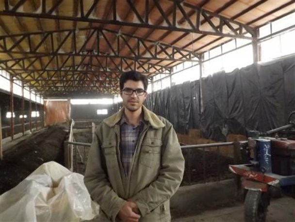 مصاحبه با تولید کننده کمپوست و پرورش دهنده بو قلمون