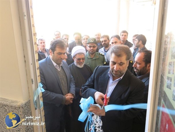 افتتاح ساختمان اداره گاز با اعتبار یک میلیارد و 500 میلیون ریال در نیر