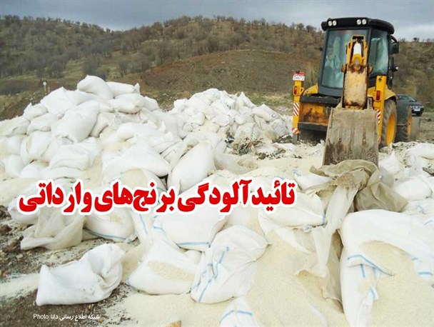 فتونیوز/تایید آلودگی برنج های آلوده