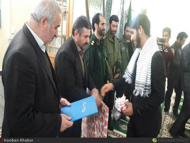 مراسم تقدیر از جواد رهبر کشتی گیر خمامی برگزار شد+تصاویر
