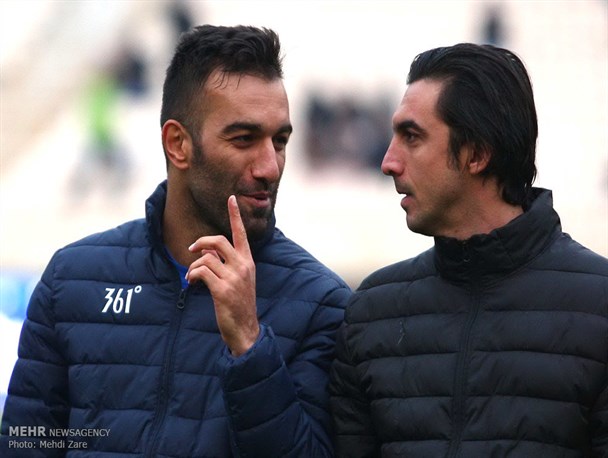 کریمی و حنیف تولد عقاب را تبریک گفتند+عکس