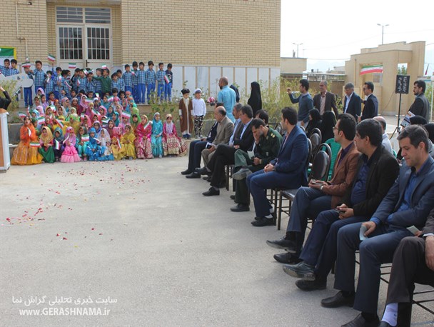 دهه فجر در آموزشگاه استثنایی زینبیه (س) گراش