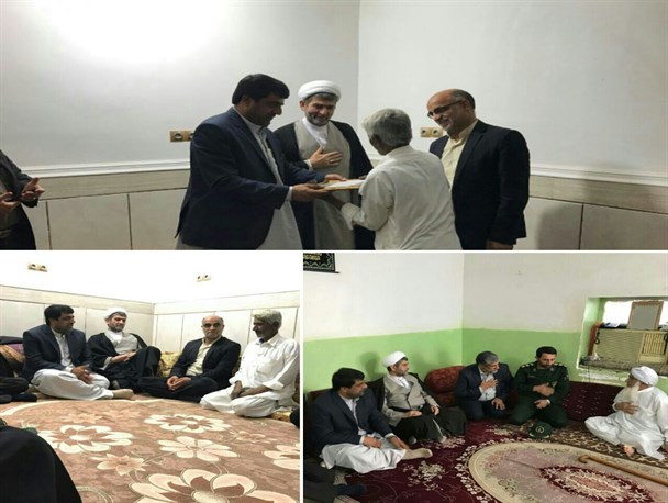 دیدار مسئولان با خانواده های معظم  شهدا در شهرستان نیکشهر+ تصاویر