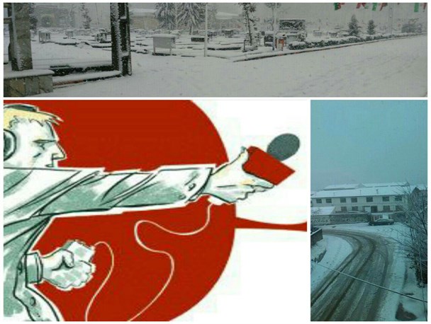 بارش ۵۰ سانتی متری برف در املش و ممنوعیت مصاحبه با برخی مسئولین