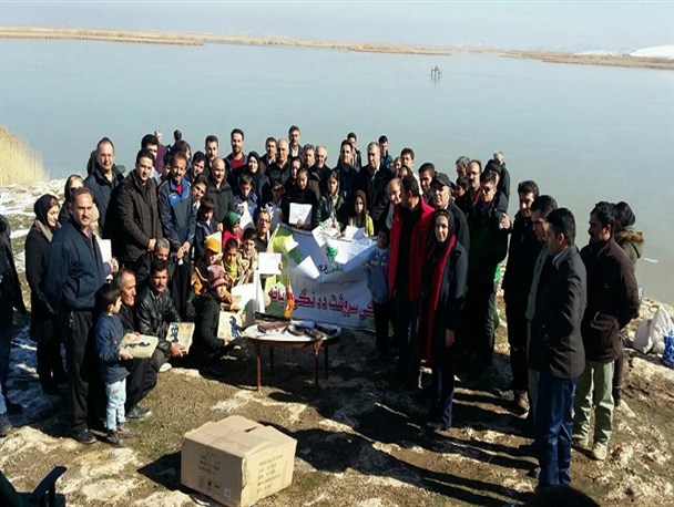 همایش روز جهانی تالاب ها در مهاباد برگزار شد