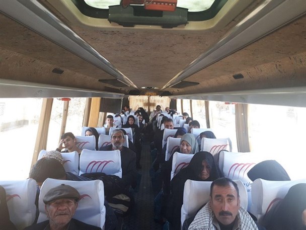 اعزام جمعی از رزمندگان اسلام آبادغرب به اردوی زیارتی مشهد مقدس+ تصویر