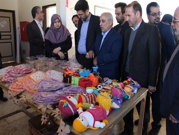 افتتاح نمایشگاه "توانمندی های بانوان" رامیان+ تصاویر
