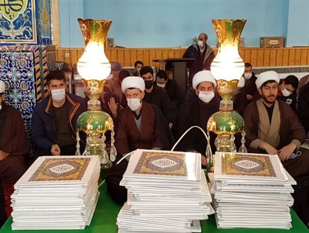 آیین بزرگداشت آیت‌الله صافی گلپایگانی در اردبیل+عکس