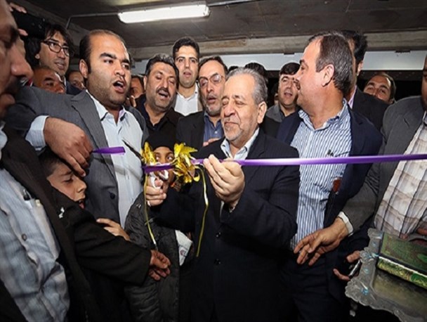 افتتاح پارکینگ طبقاتی شهدای ایرانپور مبارکه/ گزارش تصویری
