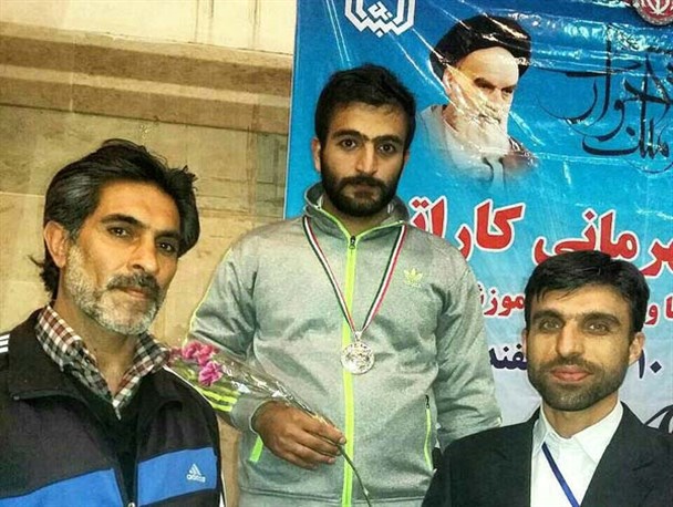 کاراته‌کار ملایری در مسابقات دانشجویان کشور نائب قهرمان شد