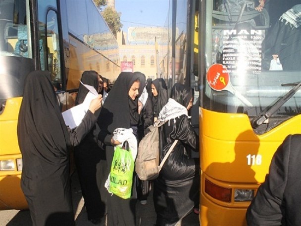 اعزام کاروان راهیان نور دانشگاه بنت الهدی بوشهر
