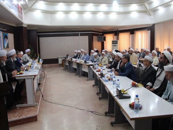 برگزاری همایش نقش علما و روحانیون در همبستگی و انسجام ملی در آق قلا + تصاویر
