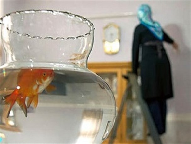پاهایی که از دایره نظافت بیرون کشیده می شوند