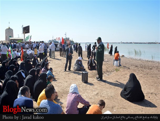 زیارتگاه عملیات والفجر 8 در قاب تصویر