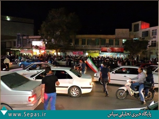 حمایت بوشهریها از تیم مذاکره کننده جمهوری اسلامی ایران+تصاویر