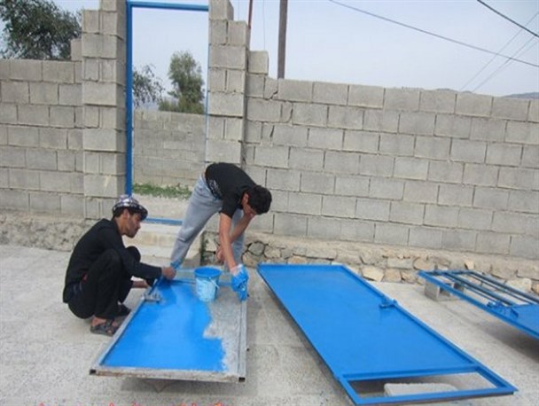 اردوی نوروزی جهادگران بسیجی دانشگاه پیام نور چرام در روستای سیدآباد+تصاویر