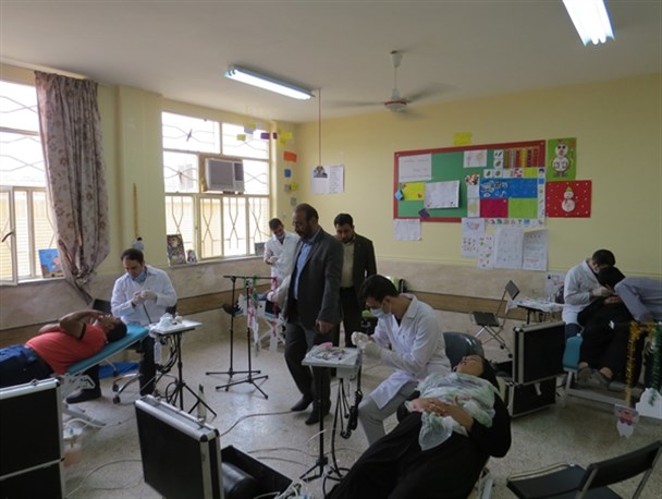 برگزاری اردوی جهادی در بخش گمبوعه شهرستان حمیدیه