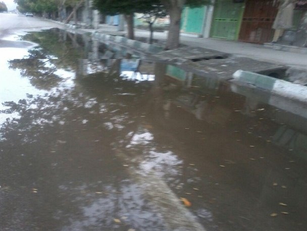 آبگرفتگی، قصه تکراری خیابان‌های منوجان در روزهای بارانی
