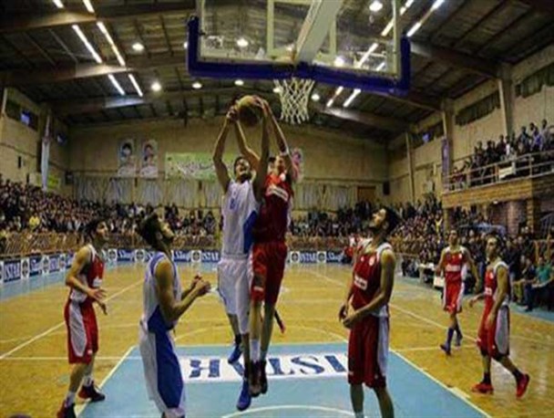 نیمه نهایی لیگ برتر بسکتبال؛جدال نفت و شیمیدر در آبادان