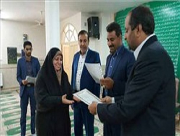 تجلیل از بانوان فرهنگی آموزش و پرورش شهرستان زابل