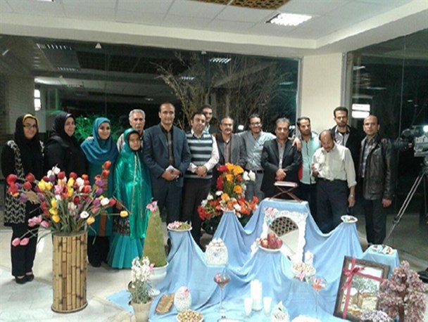 انتخاب سفره هفت سین سروستان به عنوان سفره برتر فارس در نوروز 95