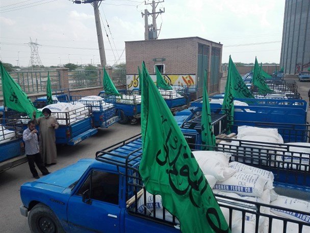 1200 سبد کالا در مناطق محروم شهرستان کارون توزیع شد +تصاویر