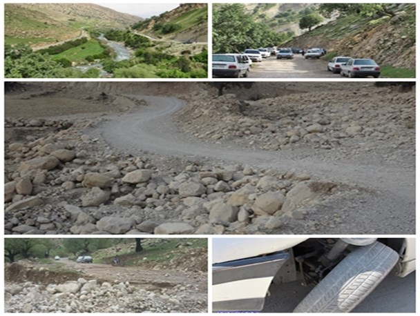 نارضایتی گردشگران از نبود راه ارتباطی مناسب در شهرستان لنده/جاده های ارتباطی بهشت گمشده کهگیلویه و بویراحمد بسیار اسف بار است+تصاویر