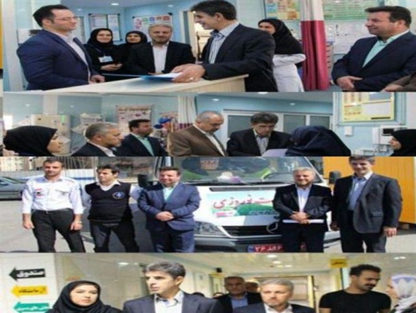 بازدید رئیس دانشگاه علوم پزشکی ایران از تنها بیمارستان بهارستان + عکس