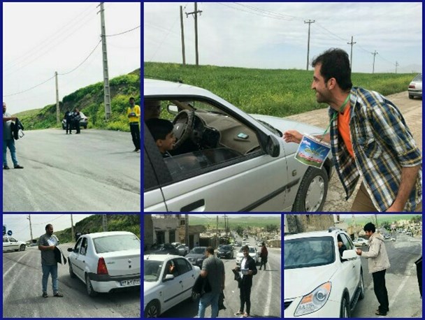 اقدام جالب طبیعت دوستان شهر سوق در راستای حفظ محیط زیست در روز طبیعت+تصاویر