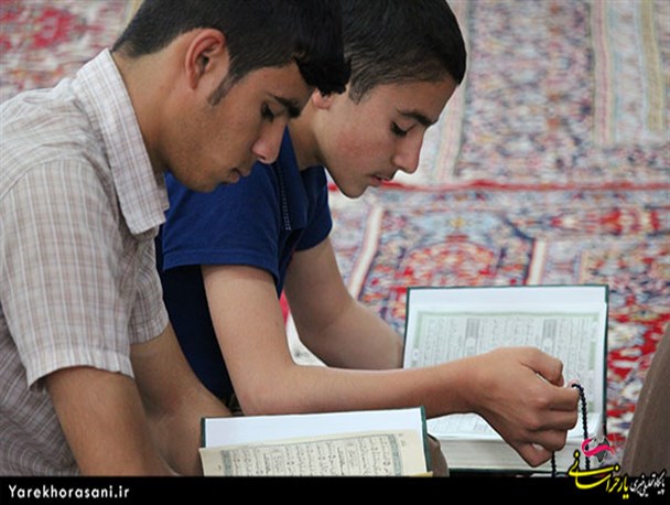 حال و هوای معتکفین خلیل آباد پس از سه روز بندگی به روایت تصویر