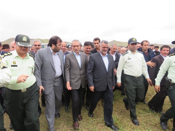 آنچه در سفر وزیر جهاد کشاورزی به پارس‌آباد گذشت+تصاویر