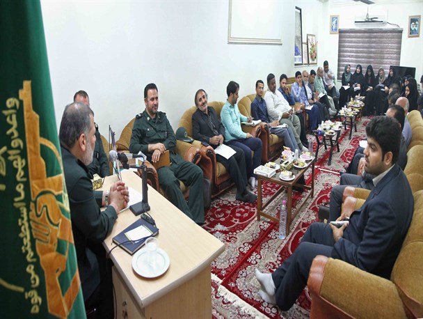 نشست خبری سردار جمیری به مناسبت تأسیس بسیج سازندگی برگزار شد/ تصاویر