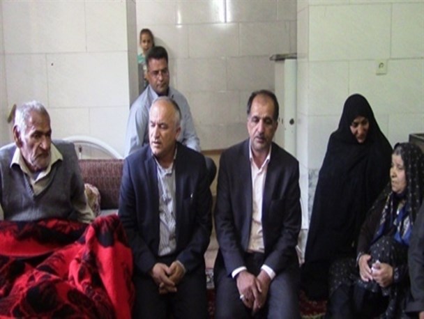 حضور نماینده مدیرکل آموزش و پرورش در منزل فرهنگی پیشکسوت