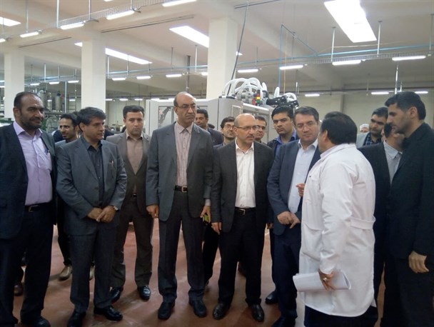 بازدید قائم مقام محترم وزیر صنعت  از شهرک صنعتی کاسپین قزوین