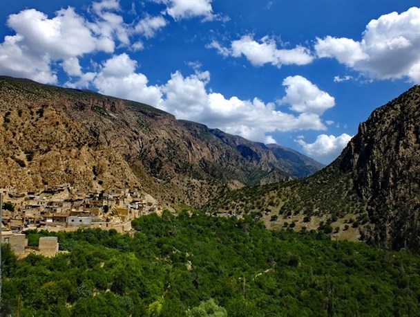 فیلم/روستای مارین و طبیعت حیرت انگیزش در کهگیلویه و بویراحمد
