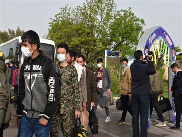 اعزام خادم الشهدای اردبیل به مناطق عملیاتی بازی دراز + عکس