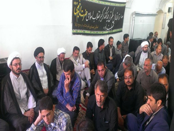 مراسم بیست و پنجمین سالروز رحلت حضرت امام خمینی(ره) در مسجد جامع ابرکوه