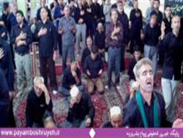 همزمان با بیست وپنجمین عروج ملکوتی امام راحل مردم بشرویه به سوگ نشستند