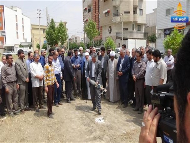 گلنگ مجتمع اداری و کانون فرهنگی و تربیتی گنبد زده شد