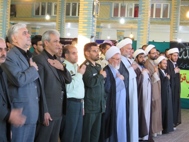مراسم سالگرد ارتحال امام خمینی (ره) در نیر برگزار شد+تصاویر