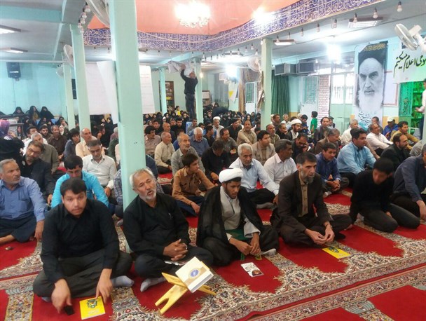 برپایی بیست هشتمین سالگرد ارتحال امام  در رابر و حضور کمرنگ مسئولین!