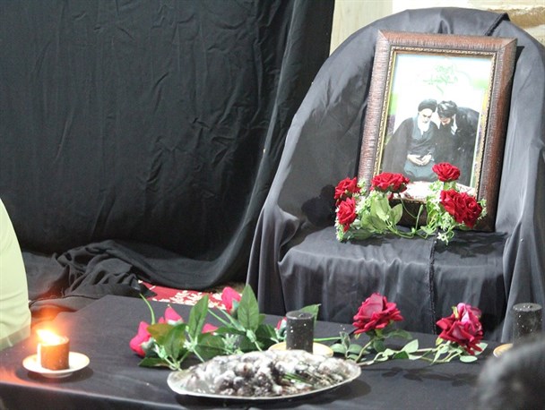مراسم بزرگداشت سالگرد ارتحال امام خمینی(ره) در خلیل آباد+ تصاویر