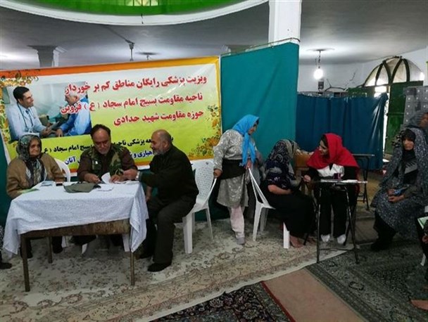 طرح ویزیت رایگان در روستای آتان معلم کلایه اجرا شد