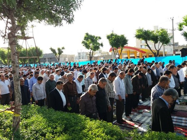 نماز پرشکوه عید سعید فطر در کرمانشاه اقامه شد