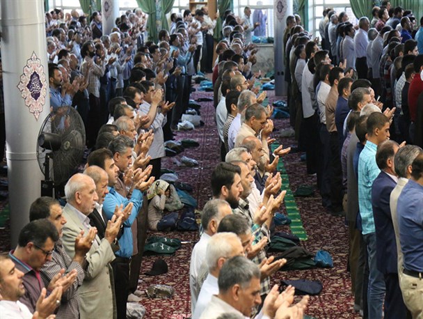 گزارش تصویری| اقامه نماز عید سعید فطر در مصلی بیت المقدس اراک