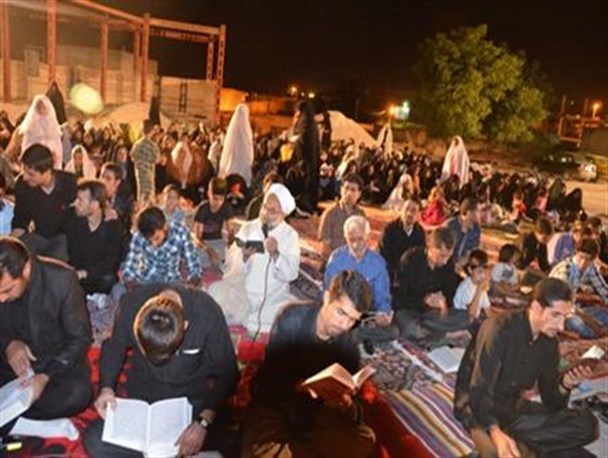 مراسم احیای شب نوزدهم در 90 مسجد و حسینیه اردل برگزارشد+تصاویر