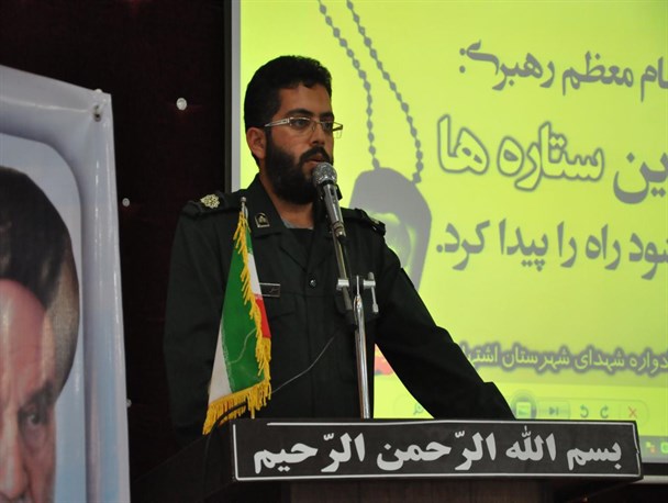 پیام قدردانی فرمانده بسیج اشتهارد از برگزار کنندگان یادواره شهدای اصناف
