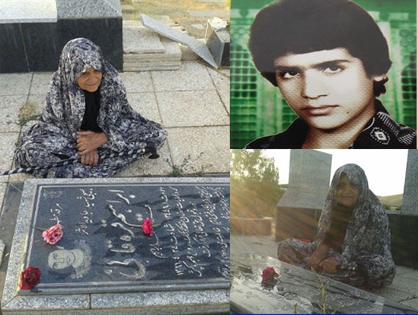 سنگ مزار، سنگ صبور یک مادر/چشم انتظاری هایی که 34 ساله شد