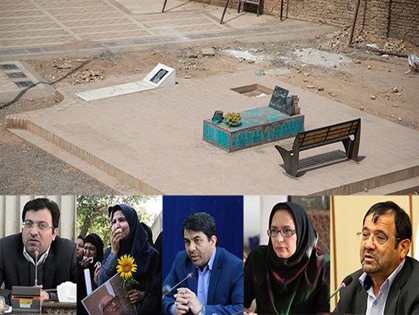 «بشود،نشود» ۱۲ ساله ساخت مقبره آذر یزدی در شهر «ناتمامی ها»!